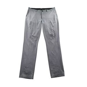 Travis Mathew Pants Mens 36x32 Gray Open to Close Performance Golf Chinos *READ